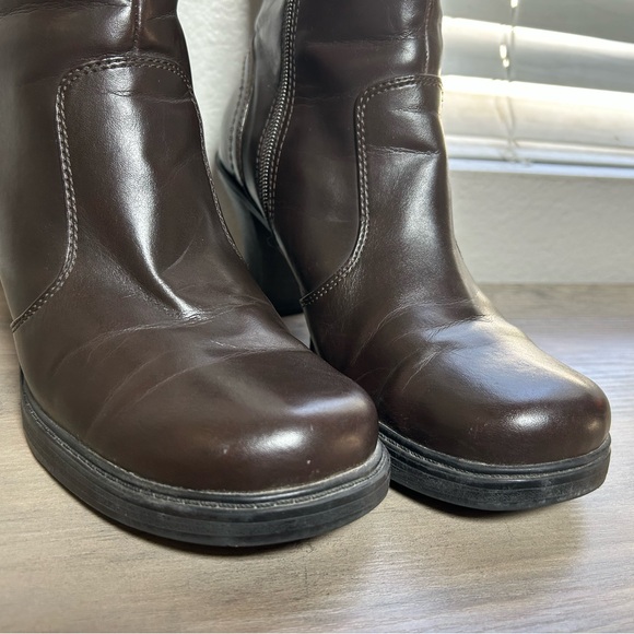 Vintage 90s Y2K 00s Mudd Brown Chunky Platform Bratz Booties Ankle Boots 9 - Picture 5 of 8